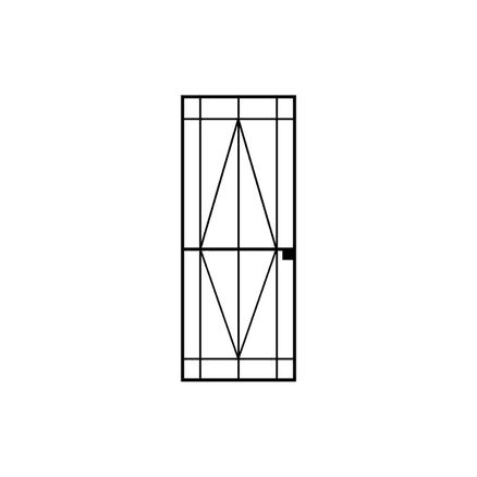 Leadlight Security Door