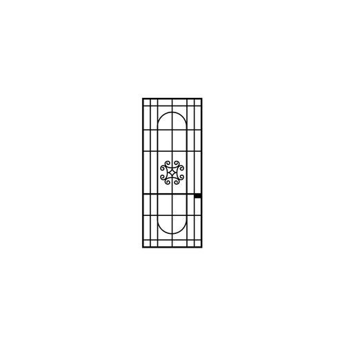 Motif Security Door