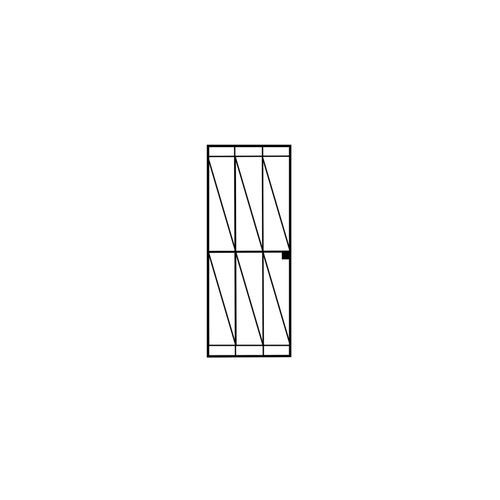 Zigzag Alt Security Door