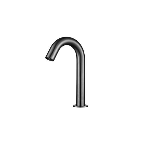 Luxe Deck Mounted Automatic Sensor Tap Gun Metal