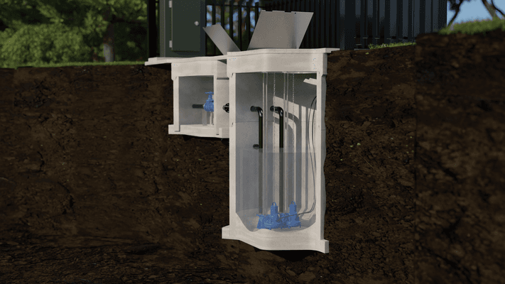 Aquate Commercial Pump Station