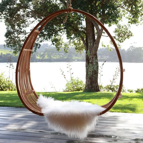 Tibetan Lambskin Rug- Ivory