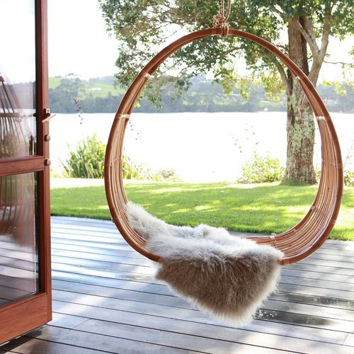 Tibetan Lambskin Rug- Fawn