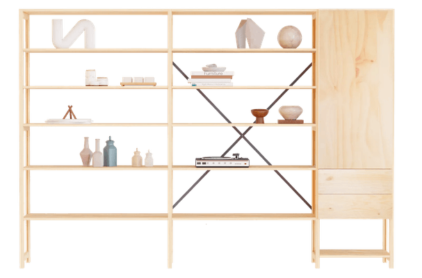 Classic Shelving by Lundia