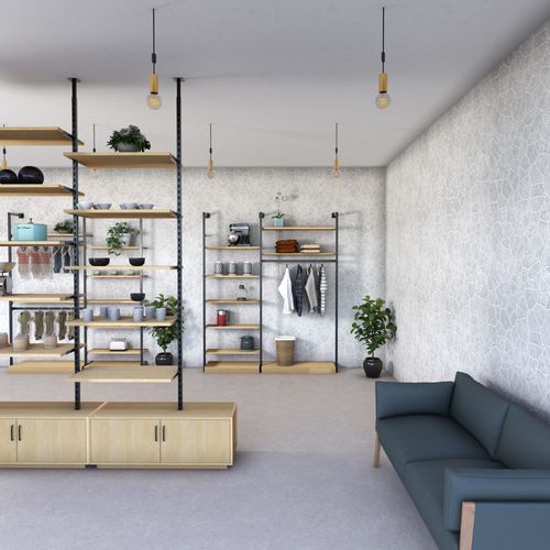 FlexiWall Modular Display System - Inspiration 1
