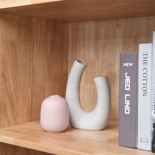 Stax Hardwood Bookcase | Natural | Narrow (800mm)