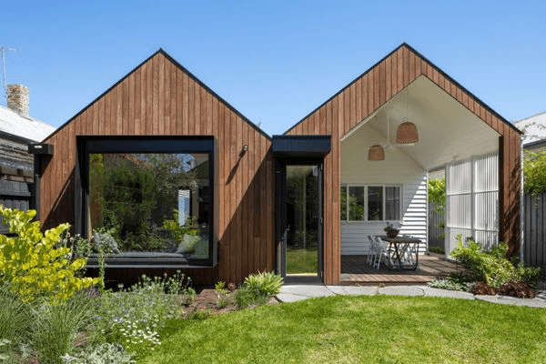 External Hardwood Cladding