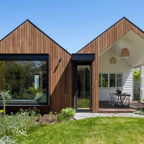 External Hardwood Cladding