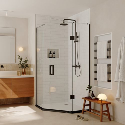 Black Pearl Acrylic Shower