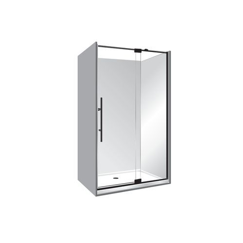 Adjustable Frameless Pivot Alcove 1000x1200x1000