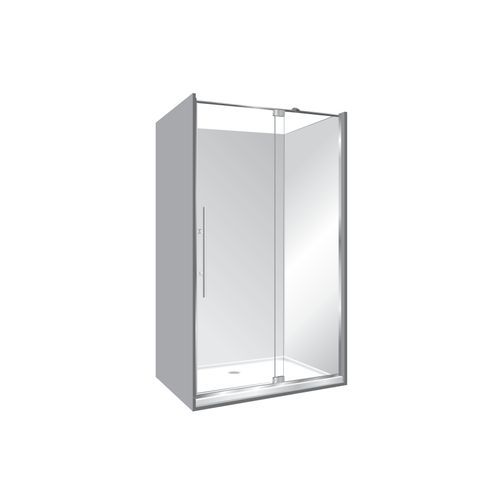 Adjustable Frameless Pivot Alcove 900x1200x900