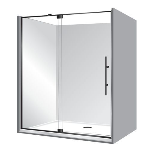 Adjustable Frameless Pivot Alcove 900x1500x900