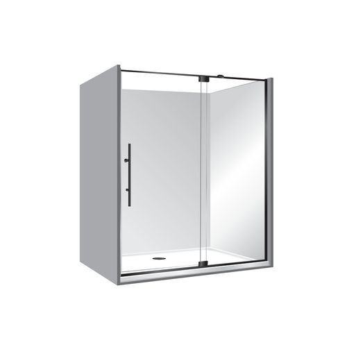 Adjustable Frameless Pivot Alcove 900x1500x900