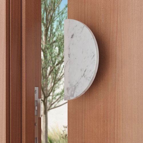 Carrara Half Moon Entry Door Pulls (Single)