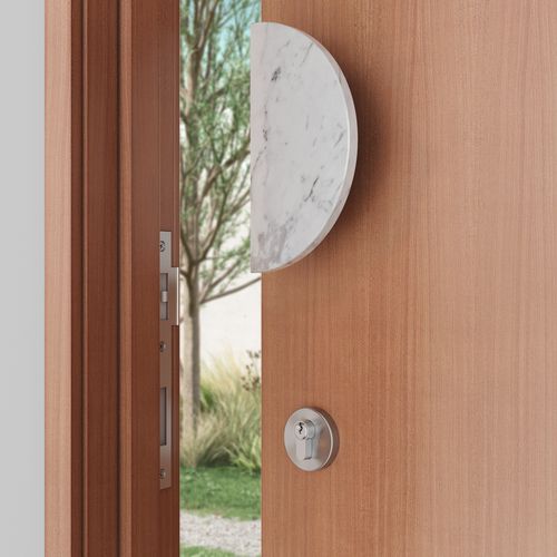 Carrara Half Moon Entry Door Pulls (Single)