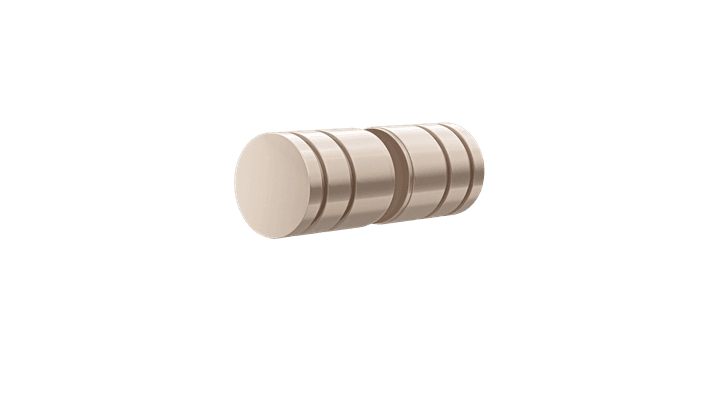 Meir Champagne Shower Door Round Handle