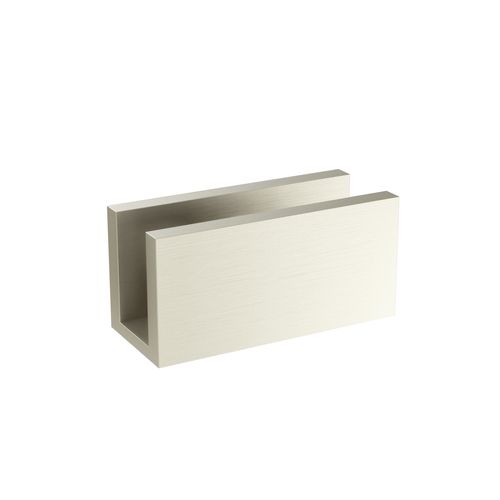 Meir Brushed Nickel Glass Fixing U Bracket