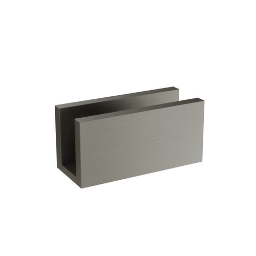 Meir Shadow Gunmetal Glass Fixing U Bracket
