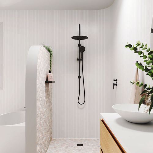 Empire Slim Curved Twin Shower