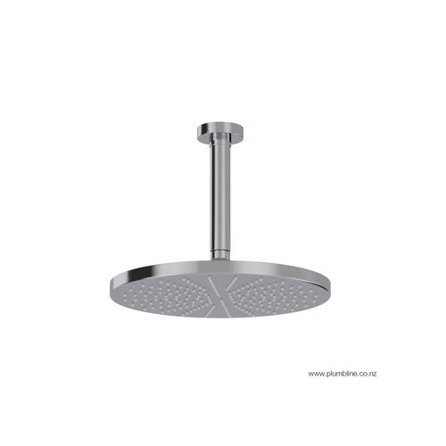 Buddy 250mm Ceiling Mount Rainhead With 150mm Arm