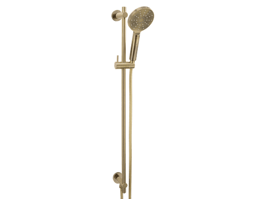 Scarab Slide Shower 3 Function Handshower Brushed Gold