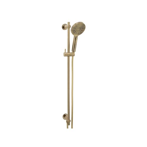 Scarab Slide Shower 3 Function Handshower Brushed Gold