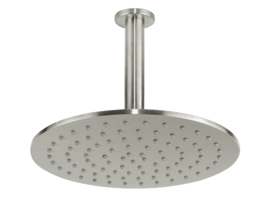Urban Rain Shower with Ceiling Arm Brushed Stainless
