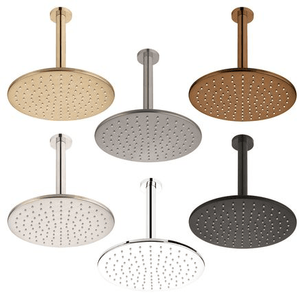 Voda Round Ceiling Mounted Shower Drencher