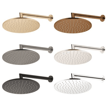 Voda Wall Mounted Shower Drencher Round