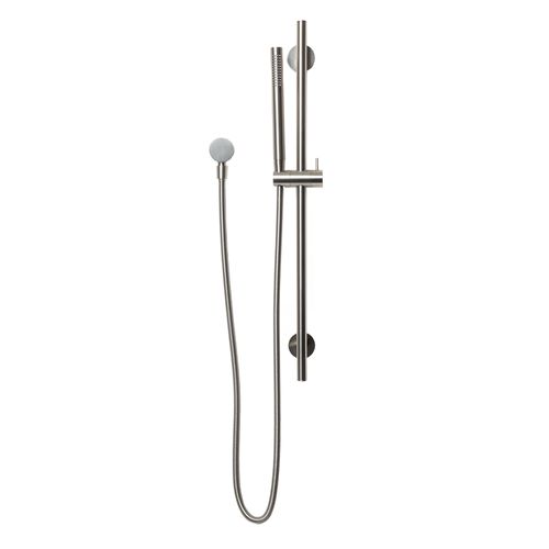 Mira Brushed Nickel Shower on Rail