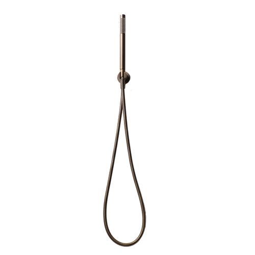 Mira Brushed Vintage Antique Brass Hand Shower and Hose