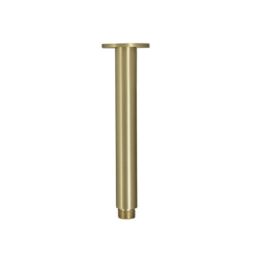 Mira Brushed Brass Gold Ceiling Shower Arm