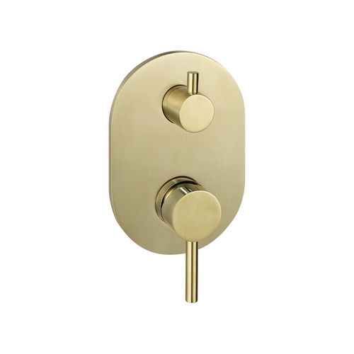 Scarab Shower Divert Mixer Brushed Gold