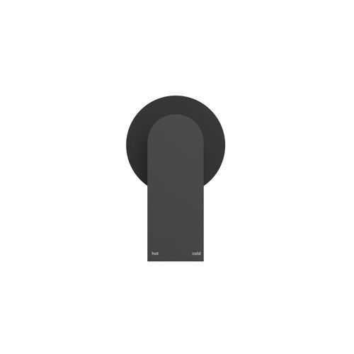 Bianca Shower Mixer 80mm Plate | Matte Black