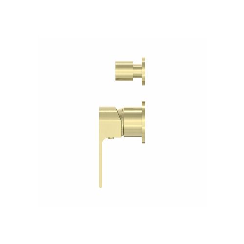 Bianca Shower Mixer & Divertor Back Plate | Brushed Gold