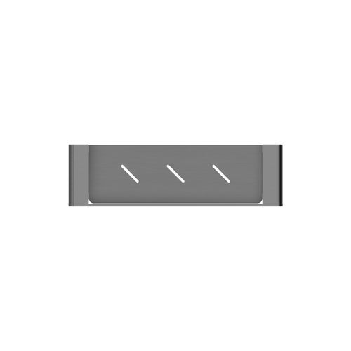 Bianca Metal Shower Shelf | Gun Metal