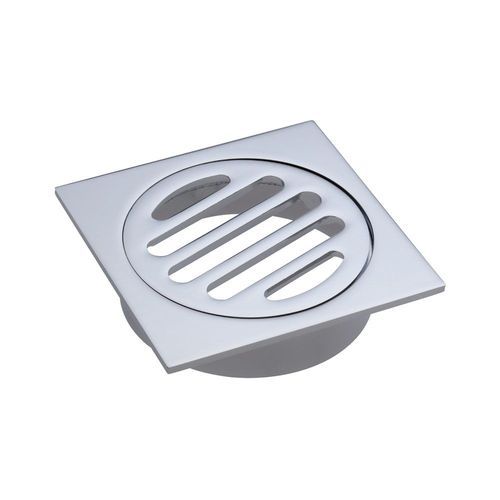 Square Floor Wastes with Round Grate