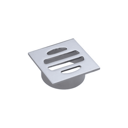 Square Floor Wastes with Round Grate