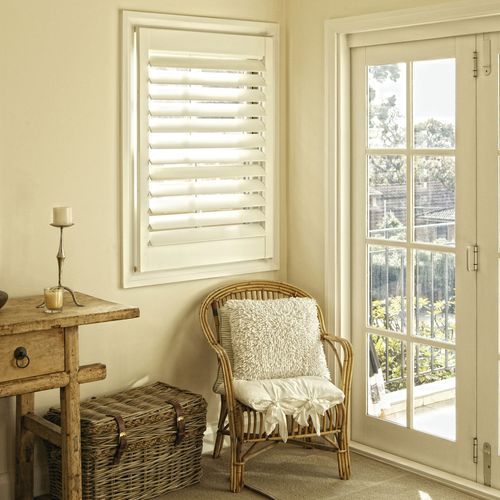 Ambience Hardwood Shutter Stained | Shutter Systems