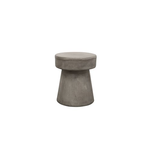 Mushroom Concrete Stool / Side Table