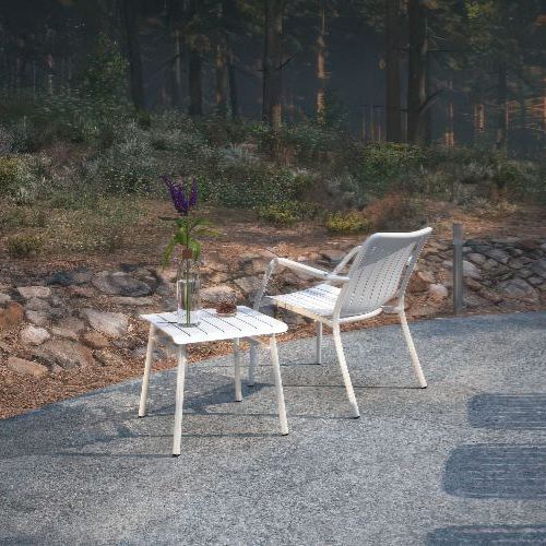 Roku Outdoor Low Stool Footrest