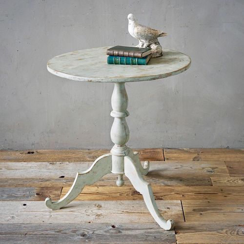 Antique Painted Swedish Side Table