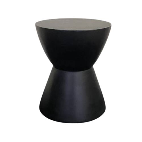 Westside Round Accent Table - Black