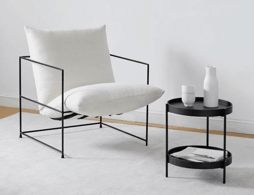 Layer Side Table - Black