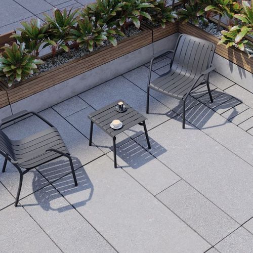 Roku Outdoor Low Stool Footrest