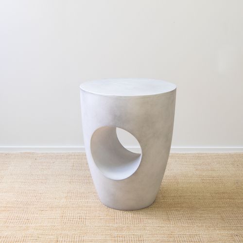 Riviera Side Table- Stone