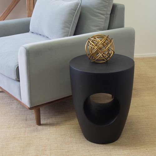 Riviera Side Table- Black