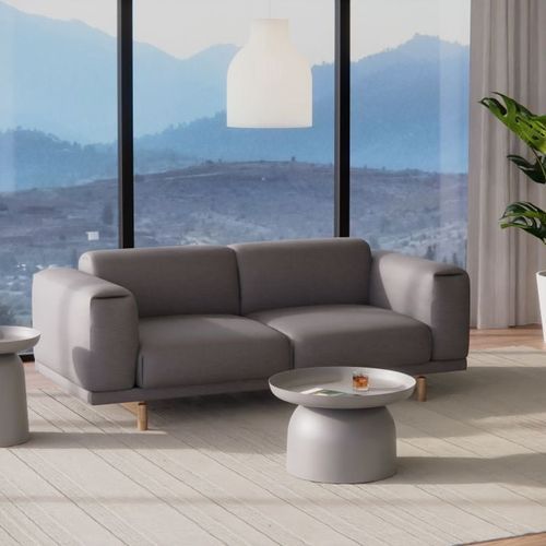 Soda Table - Small - Silver Grey