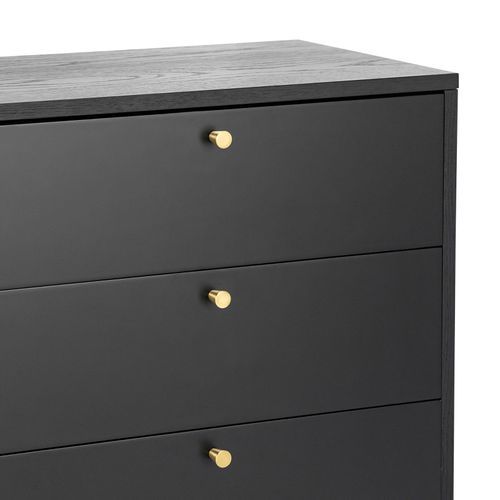 Hexii Oak Sideboard Buffet | Black