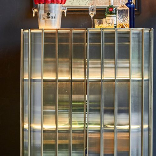 Shimmer Bar Cabinet by Timothy Oulton